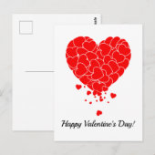 Valentinstag - Herz des Herzens Postkarte (Vorne/Hinten)