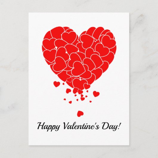 Valentinstag - Herz des Herzens Postkarte (Vorderseite)