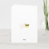 Valentinstag Herz Feiertagskarte (Rückseite)