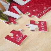 Valentinstag Herz Foto Roter Glitzer - Puzzle (Seite)