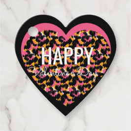 Valentinstag - Herz für Tierdrucke Geschenkanhänger