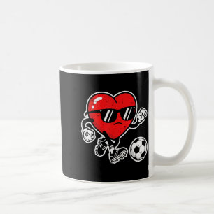 Valentinstag Herz Fußball Jungen Kinder Sie Kaffeetasse
