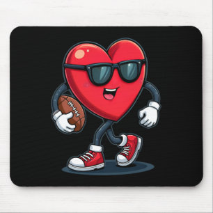 Valentinstag Herz Fußball Jungen Mädchen Kinder Sp Mousepad