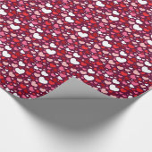 Valentinstag Herz Geschenkpapier (Ecke)