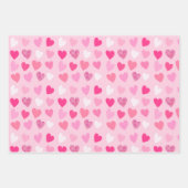 Valentinstag Herz Geschenkpapier Set (Vorderseite 3)