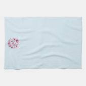 Valentinstag-Herz Geschirrtuch (Horizontal)