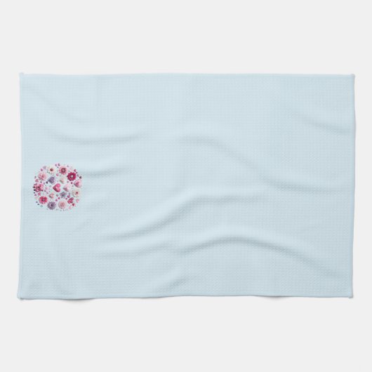 Valentinstag-Herz Geschirrtuch (Horizontal)