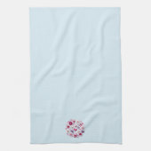 Valentinstag-Herz Geschirrtuch (Vertikal)