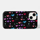 Valentinstag-Herz iPhone Hülle (Rückseite (Horizontal))