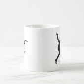 Valentinstag-Herz Kaffeetasse (Mittel)