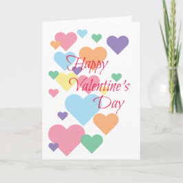 Valentinstag Herz Karte