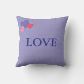 Valentinstag Herz Kissen (Rückseite)