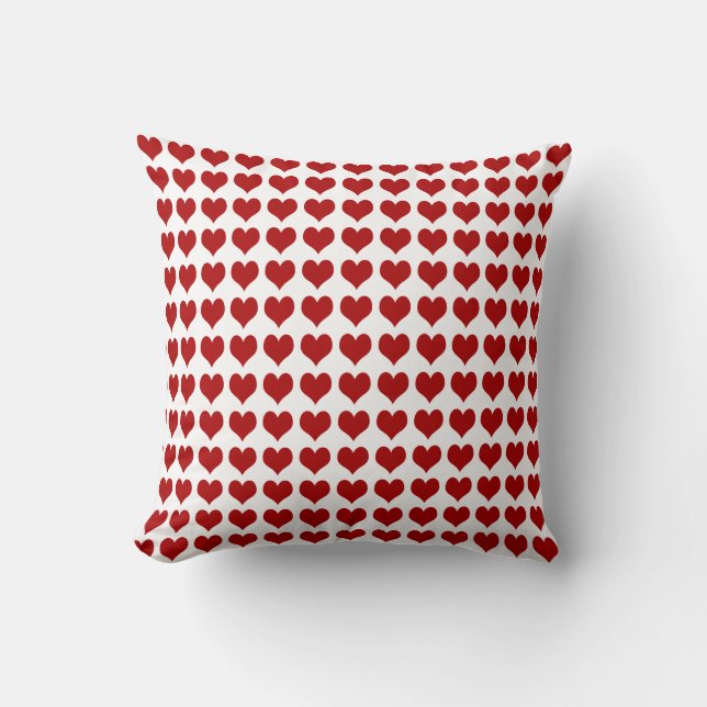 Valentinstag Herz Kissen (Vorderseite)