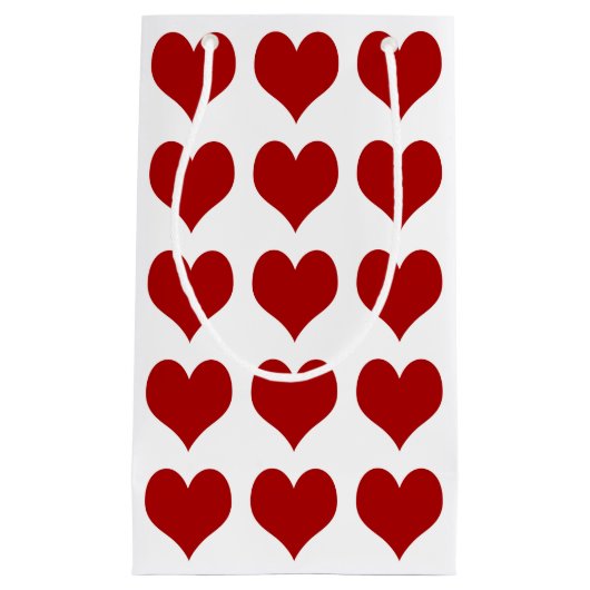 Valentinstag-Herz Kleine Geschenktüte (Vorderseite)