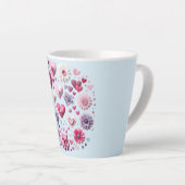 Valentinstag-Herz Milchtasse (Rechte Ecke)