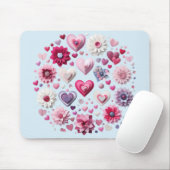 Valentinstag-Herz Mousepad (Mit Mouse)