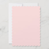 Valentinstag Herz Party Einladung (Rückseite)