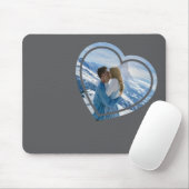 Valentinstag Herz Personalisiertes Foto Mousepad (Mit Mouse)