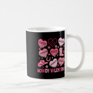 Valentinstag Herz Retro Howdy Valentine Männer Fra Kaffeetasse