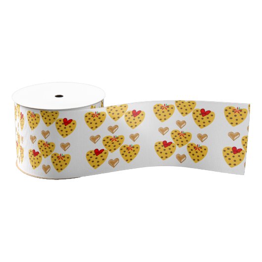 Valentinstag Herz Ribbon Ripsband (Spule)