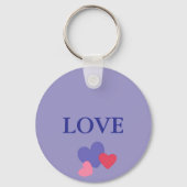 Valentinstag Herz Schlüsselanhänger (Rückseite)