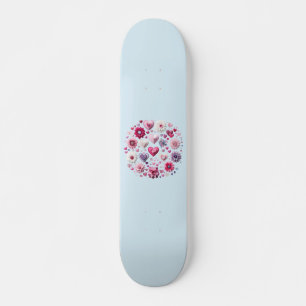 Valentinstag-Herz Skateboard