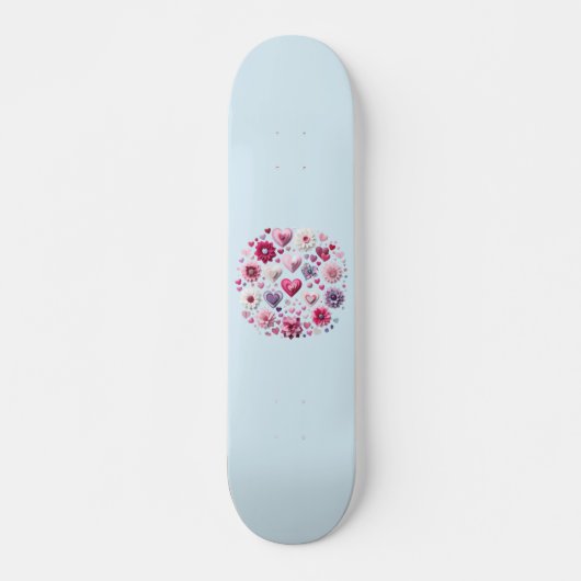 Valentinstag-Herz Skateboard (Vorne)