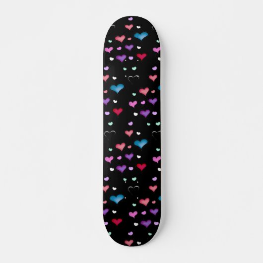 Valentinstag Herz Skateboard (Vorne)