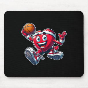 Valentinstag Herz Sketll Spieler Mannschaftssporta Mousepad