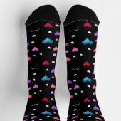 Valentinstag-Herz Socken (Oben)