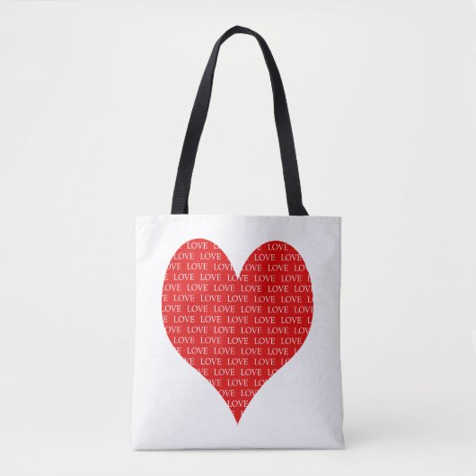 Valentinstag Herz Tasche (Vorderseite)