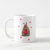 Valentinstag Herz Texas Armadillo Kaffeetasse (Links)