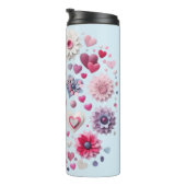 Valentinstag-Herz Thermosbecher (Nach rechts gedreht)