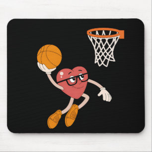 Valentinstag Herz Tunking Süße Basketball Mousepad