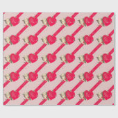 Valentinstag Herz-Umschlagpapier Geschenkpapier (Flach)