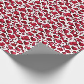 Valentinstag Herz-Umschlagpapier Geschenkpapier (Ecke)