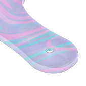 Valentinstag Herz und Abstraktes rosa Schneidebrett (Ecke)