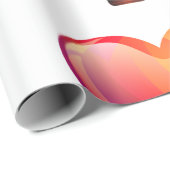 Valentinstag, Herz-Wrapping Paper Geschenkpapier (Rolleneckpunkt)