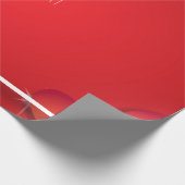 Valentinstag, Herz-Wrapping Paper Geschenkpapier (Ecke)