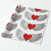 Valentinstag, Herz-Wrapping Paper Geschenkpapier (Ungerollt)