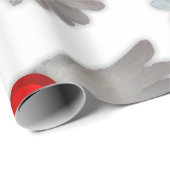 Valentinstag, Herz-Wrapping Paper Geschenkpapier (Rolleneckpunkt)