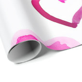 Valentinstag, Herz-Wrapping Paper Geschenkpapier (Rolleneckpunkt)