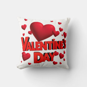 Valentinstag Herzen Liebe  Kissen