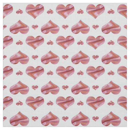 Valentinstag. Herzen Stoff (Muster)