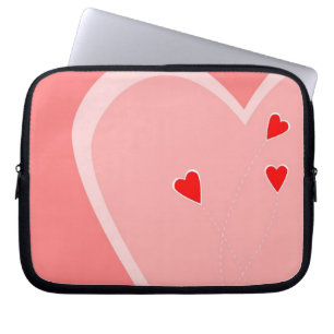 Valentinstag-Herzen-Tasche Laptopschutzhülle