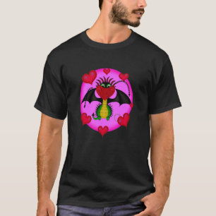 Valentinstag Herzensdrache 10 T-Shirt