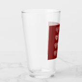 Valentinstag Herzenslust Valentine Liebe Glas (Rechts)