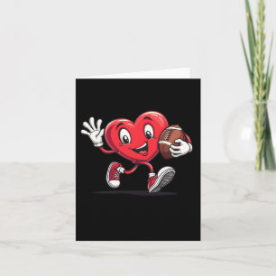 Valentinstag Herzfußball für Jungen Mädchen Kinder Karte