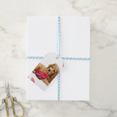 Valentinstag Herzgeschenk Geschenkanhänger (Mit Garn)