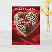 Valentinstag Herzkarte Karte (Gelbe Blume)